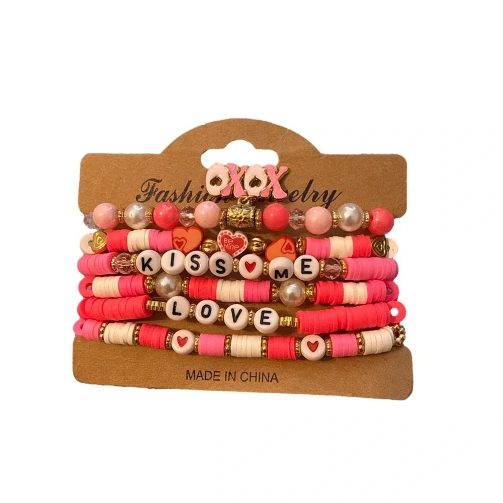 Colorful Beaded Bracelet Set